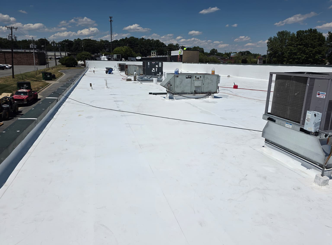 Commercial TPO Flat Roofing Services